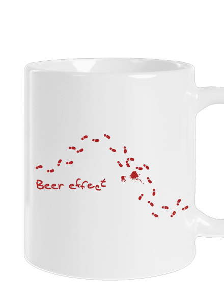 Beer effect hagyományos bögre White