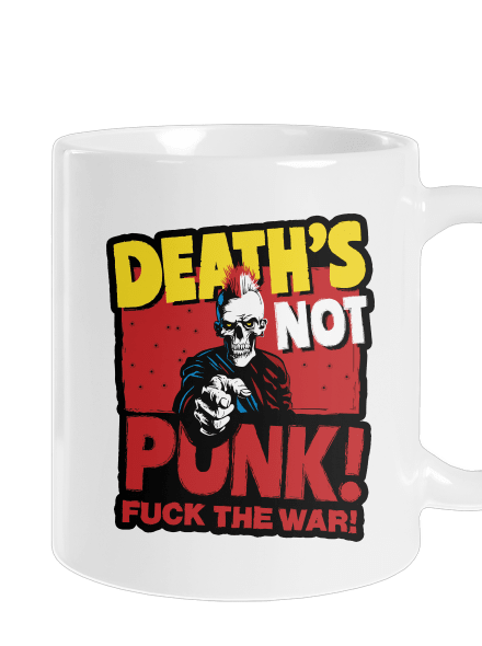 Death's not punk hagyományos bögre White