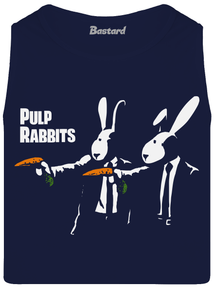 Pulp Rabbits férfi trikó French Navy