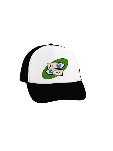 Hosszú távú menetelés teherautós sapka Black cap