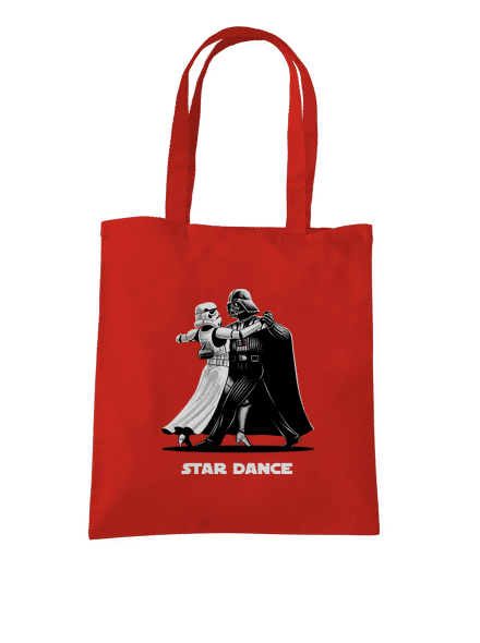 Star dance táska Bright Red