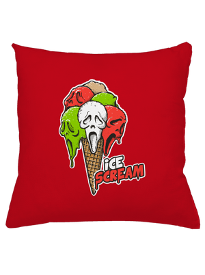 Ice Scream párna Red