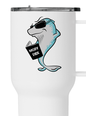 Moby Dick termosz bögre White