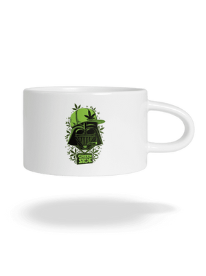 Green side macaron bögre White