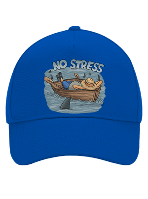 No stress baseballsapka Bright Royal