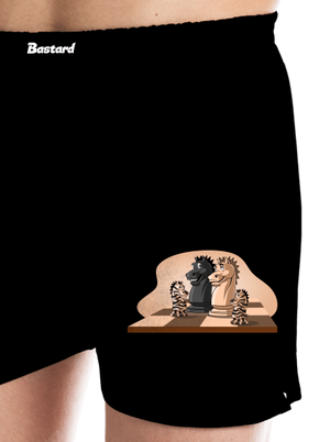 Sakkcsalád férfi alsó nadrág Black