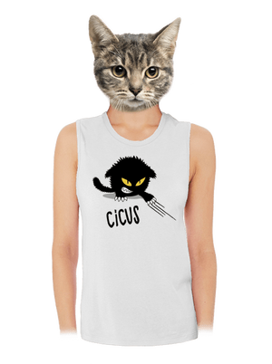 Cicus női bővített trikó White