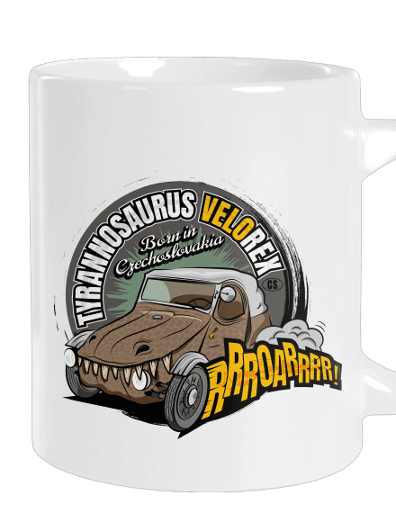 Tyrannosaurus Velorex nagy bögre White