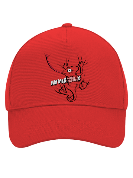 Invisible chameleon baseballsapka Classic Red