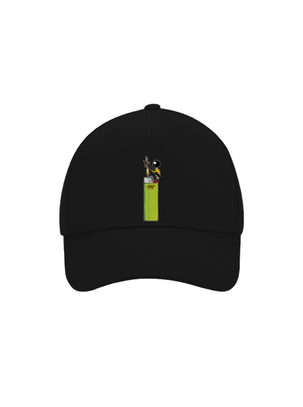Pálcikaember baseballsapka Black