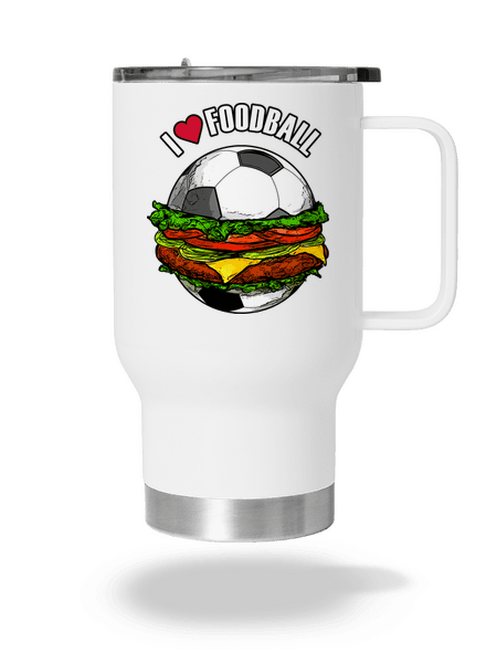 Foodball termosz bögre White