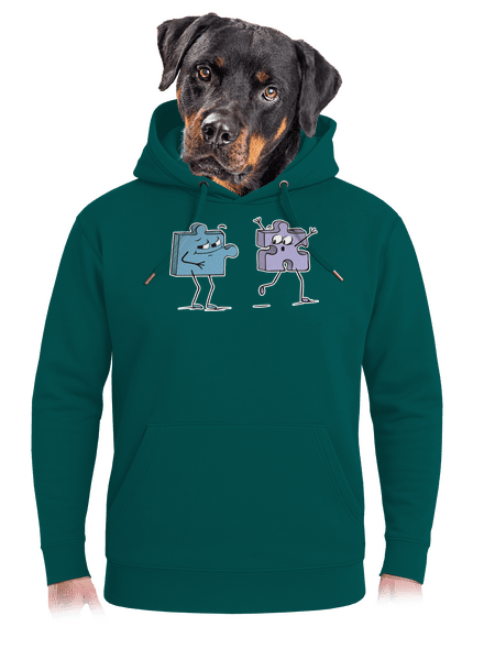  unisex prémium pulóver Emerald Green