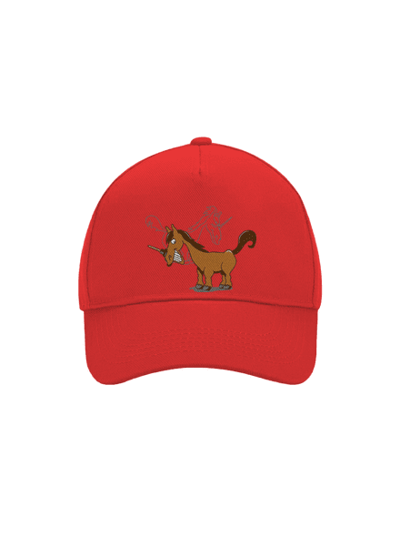 Jednorožec baseballsapka Classic Red