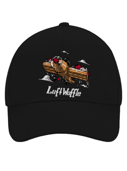 Luftwaffle baseballsapka Black