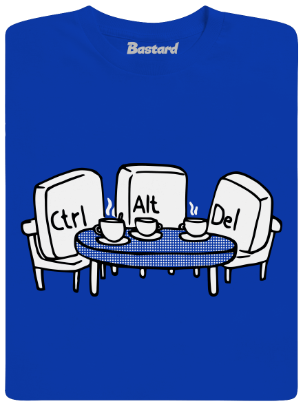 Elválaszthatatlan haverok gyerek póló Royal Blue