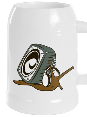 Házibuli söröskorsó White