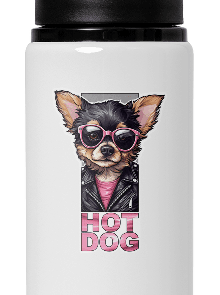 Very hot dog kulacs White