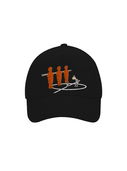 Focilabda baseballsapka Black