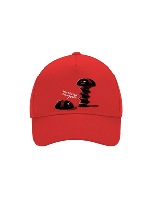 Felhúzva baseballsapka Classic Red