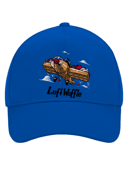 Luftwaffle baseballsapka Bright Royal
