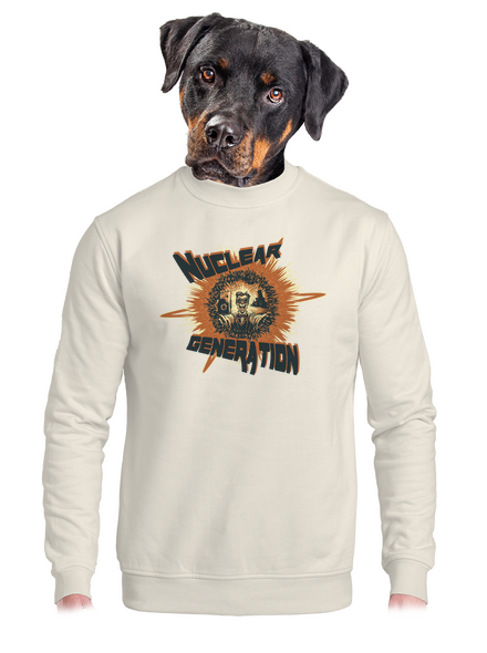 Nuclear generation 2 unisex crewneck Off White