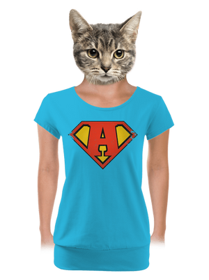 női póló elasztikus alsó szegéllyel