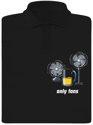 Only fans férfi pólóingek Black
