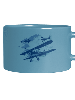 Égi lovagok macaron bögre Blue Macaron