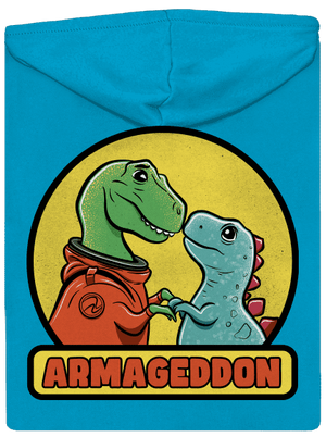 Armageddon cipzáras női pulóver Blue Atol