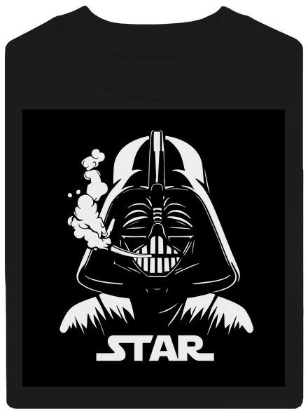 Darth Star unisex crewneck Black