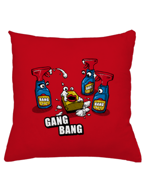 Gang bang párna Red