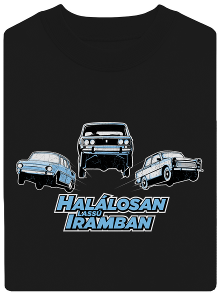 Halálosan lassú iramban unisex crewneck Black