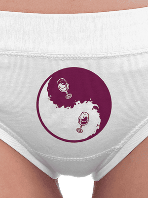 Yin Yang bor női bugyik White