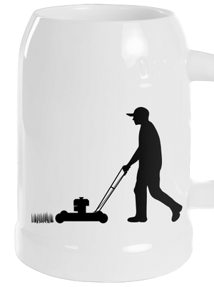 Kaszálógép söröskorsó White