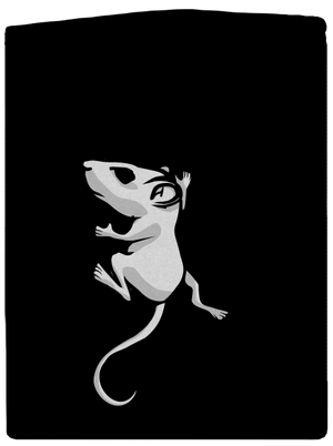 Egér cipzáras női pulóver Black