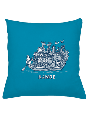 Noé bárkája párna Blue Turquoise