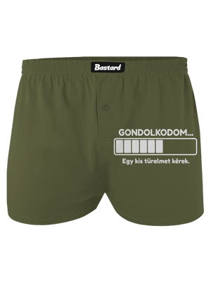 Gondolkodom férfi alsó nadrág Khaki