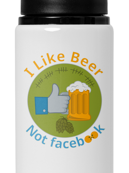I like beer kulacs White