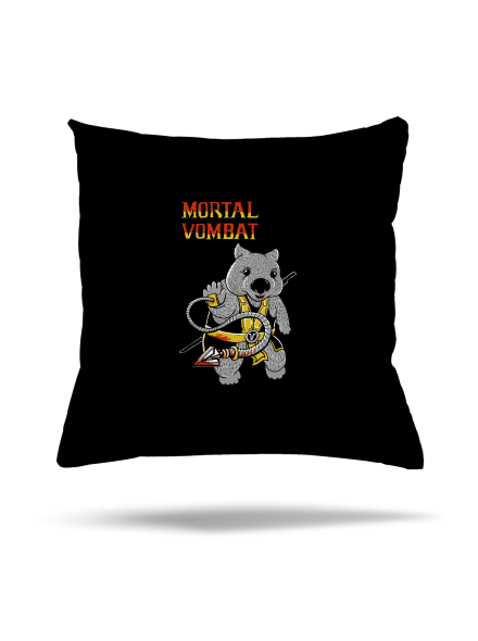 Mortal Vombat párna Black