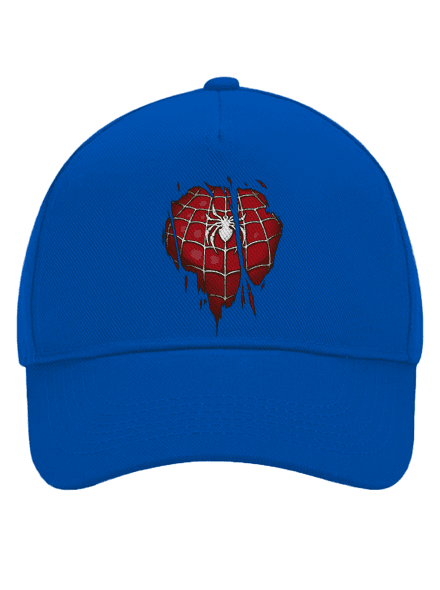 Spider inside baseballsapka Bright Royal