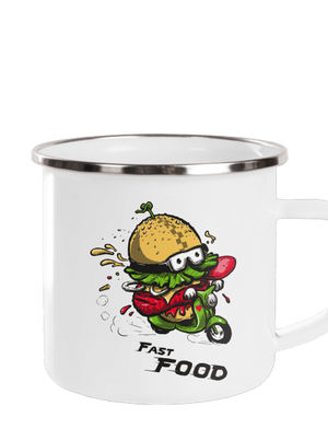 Fast Food pléhbögre White