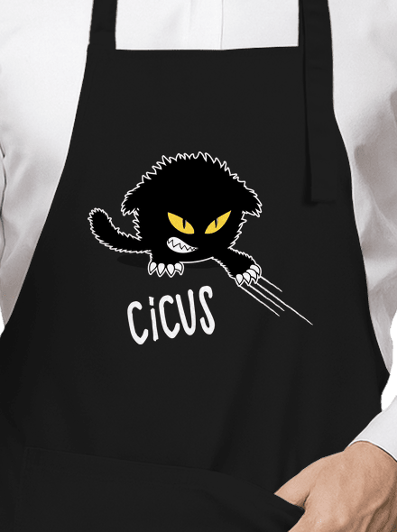 Cicus kötény Black