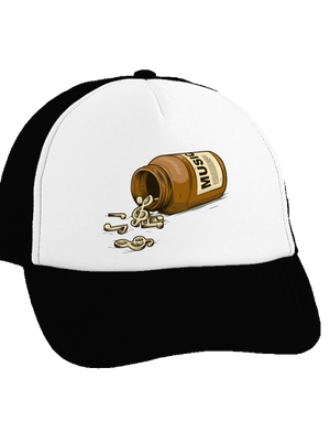 Music Pills teherautós sapka Black cap
