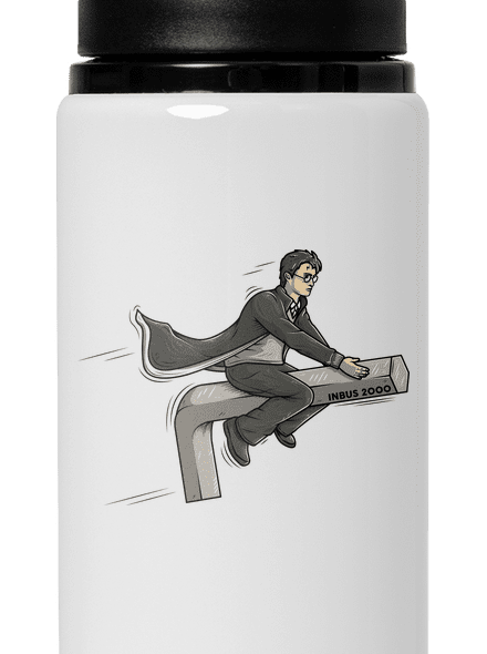Harry az imbuszon kulacs White