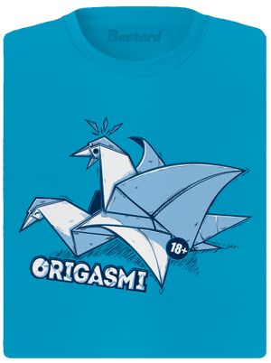 Origasmi női sportpóló Blue Atol