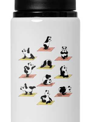 Panda jóga kulacs White