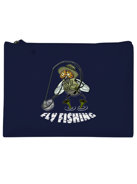 Fly fishing kis táska French Navy