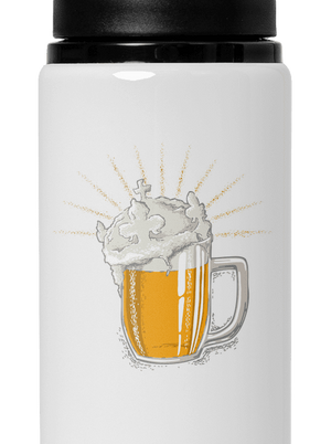 Sörkirály kulacs White