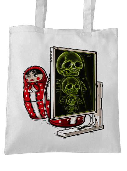 Röntgen Matryoshka táska White