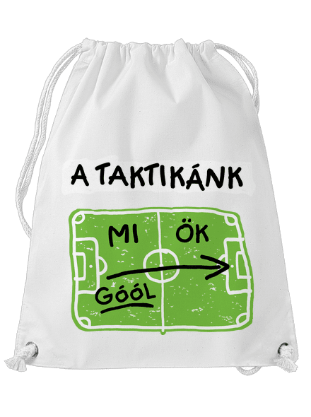 A futballtaktikánk hátizsák White
